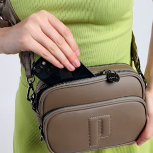 Sense Women's Crossbody Bag, Totally Taupe, extralarge-IND