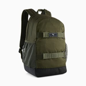 PUMA Deck 29L Backpack, Dark Olive, large-GBR