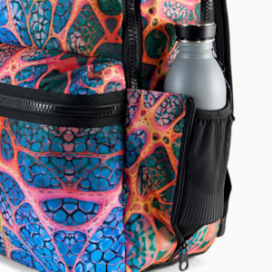 HOOPS x LAFRANCÉ Basketball Backpack, Iridescent-PUMA Black, extralarge-IND