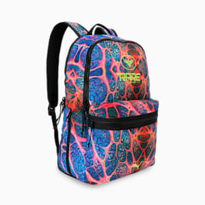 HOOPS x LAFRANCÉ Basketball Backpack, Iridescent-PUMA Black, extralarge-IND