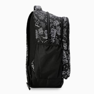 PUMA Academy Unisex Backpack, PUMA Black-B&W Graphic AOP, extralarge-IND