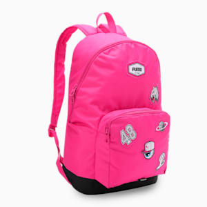 PUMA Patch Unisex Backpack, Garnet Rose, extralarge-IND