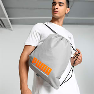 PUMA Plus Unisex Gym Sack, Stormy Slate, extralarge-IND