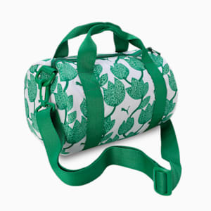 Core Pop Women's Barrel Bag, Archive Green-Blossom AOP, extralarge-IND