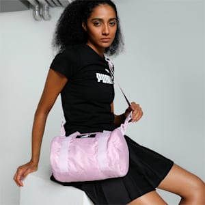 Core Pop Women's Barrel Bag, Pink Lilac-graffiti AOP, extralarge-IND