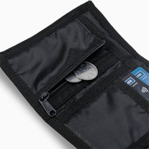PUMA Phase Unisex Wallet, PUMA Black, extralarge-IND