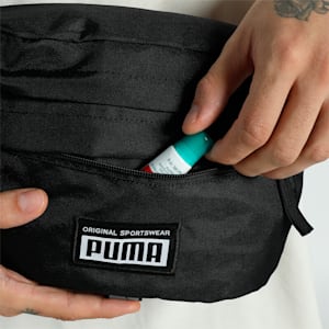 PUMA Academy Unisex Waist Bag, PUMA Black, extralarge-IND