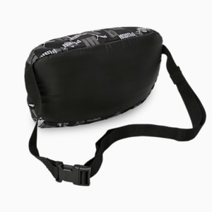 Academy Waist Bag, PUMA Black-Logo AOP, extralarge-IND