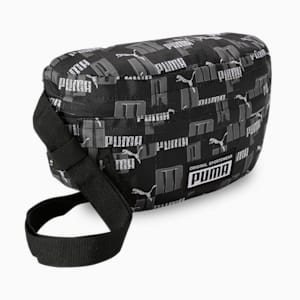 Academy Waist Bag, PUMA Black-Logo AOP, extralarge-IND