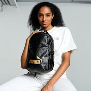 Core Up Women's Stylish Daily Use Backpack 10L, PUMA Black, extralarge-IND
