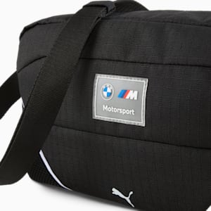 BMW M Motorsport Large Waist Bag, PUMA Black, extralarge