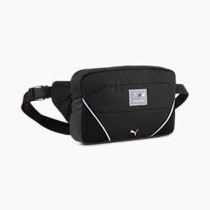 BMW M Motorsport Large Waist Bag, PUMA Black, extralarge