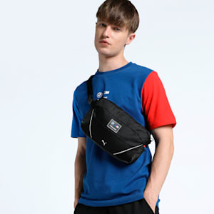 BMW M Motorsport Large Waist Bag, PUMA Black, extralarge-IND
