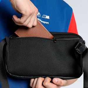 BMW M Motorsport Large Waist Bag, PUMA Black, extralarge-IND