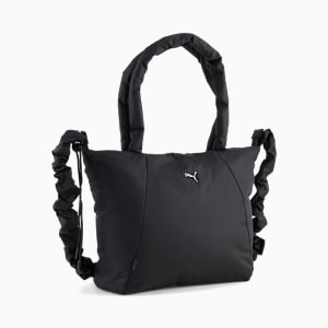 Bolso estilo shopper Slouchy Small para mujer, PUMA Black, extralarge