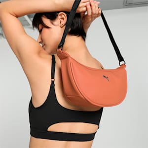 PUMA Women's Premium Shoulder Bag, Rust, extralarge-IND