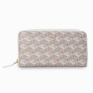 Monogram Women's Wallet, Turquoise Surf, extralarge-IND