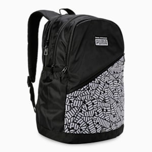 Chintz Backpack, PUMA Black-AOP, extralarge-IND