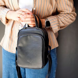 ユニセックス プーマ スモール ショルダーバッグ 3.5L, PUMA Black, extralarge-JPN