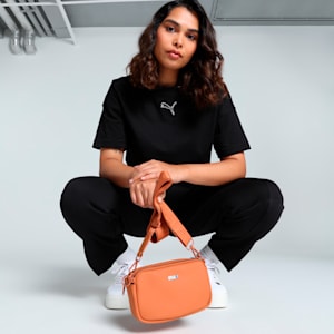 PUMA PU Zen Unisex Sling Bag, Rust, extralarge-IND