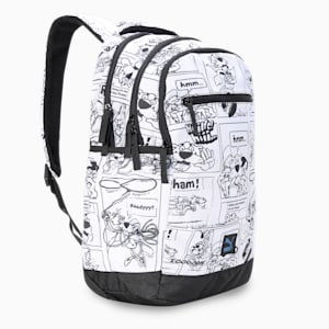 SUPER  Backpack, PUMA Black-PUMA White-AOP, extralarge-IND