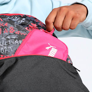 Punch Backpack, Cool Dark Gray-Lava Blast-AOP, extralarge-IND