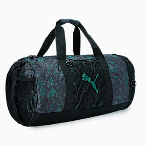 Printed Duffle Bag, PUMA Black-Hero Blue, extralarge-IND