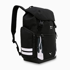 BMW MMS Lifestyle Multiple Pockets Backpack, PUMA Black, extralarge-IND