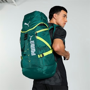 PUMA Trailblazer Unisex Rucksack, Varsity Green-Electric Lime, extralarge-IND