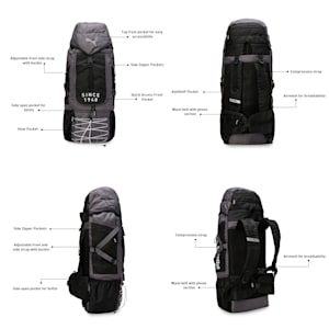 Summit Sack Rucksack, PUMA Black-PUMA Black, extralarge-IND