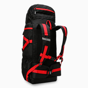 PUMA Trailtrekker Unisex Rucksack, PUMA Black-For All Time Red, extralarge-IND