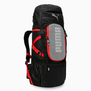 PUMA Trailtrekker Unisex Rucksack, PUMA Black-For All Time Red, extralarge-IND