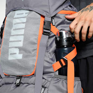Trailtrekker Rucksack, Flat Mid Gray-Rickie Orange, extralarge-IND