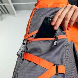 Trailtrekker Rucksack, Flat Mid Gray-Rickie Orange-colorblock, extralarge-IND