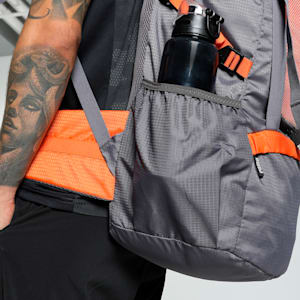 Trailtrekker Rucksack, Flat Mid Gray-Rickie Orange-colorblock, extralarge-IND