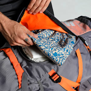 Trailtrekker Rucksack, Flat Mid Gray-Rickie Orange-colorblock, extralarge-IND