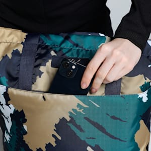 Core Pop Women's Shopper, Club Navy-Sand Dune-AOP, extralarge-IND