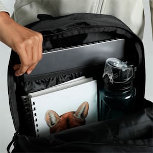 PUMA Buzz Unisex Backpack, PUMA Black, extralarge-IND