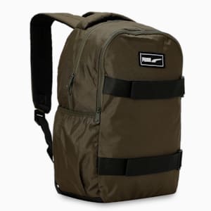 PUMA Deck Unisex Backpack, Dark Olive, extralarge-IND