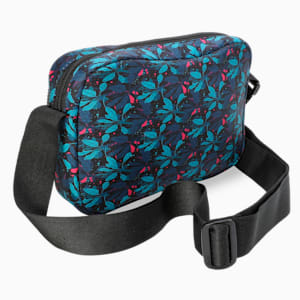 PUMA Verdure Women's Sling Bag, Sailing Blue-Deep Aqua-AOP, extralarge-IND