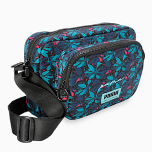 PUMA Verdure Women's Sling Bag, Sailing Blue-Deep Aqua-AOP, extralarge-IND