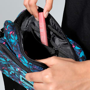 PUMA Verdure Women's Sling Bag, Sailing Blue-Deep Aqua-AOP, extralarge-IND