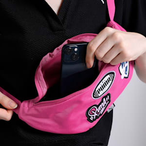 Patch Waist Bag, PUMA Pink, extralarge-IND