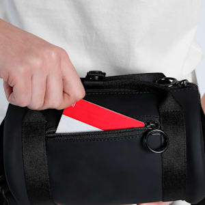 PU Zen Mini Barrel Sling Bag, PUMA Black, extralarge-IND