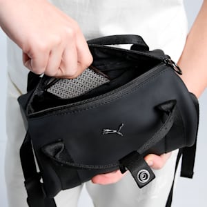 PU Zen Mini Barrel Sling Bag, PUMA Black, extralarge-IND