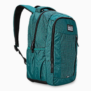 Printed Backpack, PUMA Olive-PUMA Black, extralarge-IND