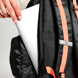 RS Convertible Backpack, PUMA Black-Glowing Red, extralarge-IND