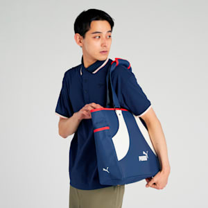ユニセックス ゴルフ FOG クラシック トートバッグ, Deep Navy-White Glow-Strong Red, extralarge-JPN