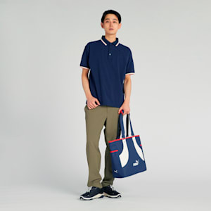 ユニセックス ゴルフ FOG クラシック トートバッグ, Deep Navy-White Glow-Strong Red, extralarge-JPN