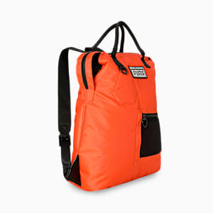 PUMA X COLOR SPLASH Women's Everyday Tote Bag, Ultra Orange, extralarge-IND